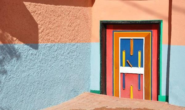 tafraout au Maroc,les couleurs du sud