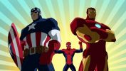 cartoons-captain-america-spider-man-and-iron-man-wallpaper-HD
